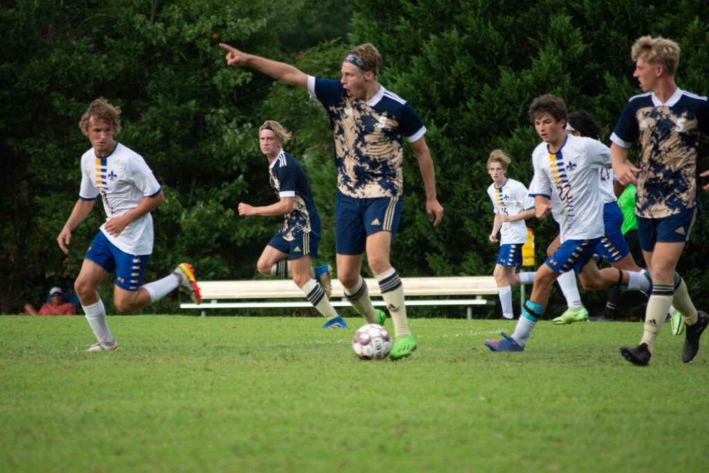 The Real Value Of Athletics: Forging Christ-Like Character Through Competition 5 Boys VSoccer Aug 29 50
