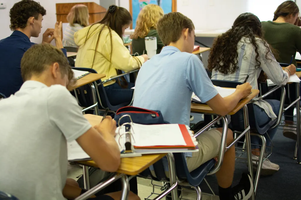 One of the first differences families notice after switching from public school to private school is the academic environment.